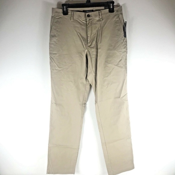 Michael Kors Mens 30x32 Tailored Classic Fit Pants - Picture 1 of 7
